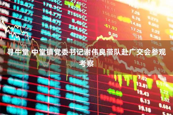 寻牛堂 中堂镇党委书记谢伟良带队赴广交会参观考察